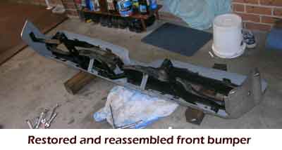 Restored Front Bumper