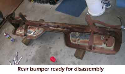 Rear Bumper Before