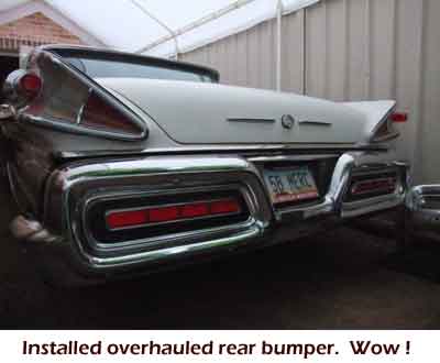 Installed Rear Bumper