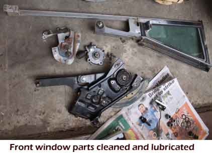 Clean Window Parts