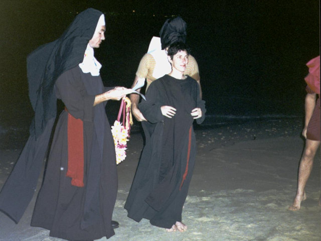 Black Veiling Of Sister Nina