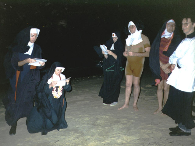 Black Veiling Of Sister Nina