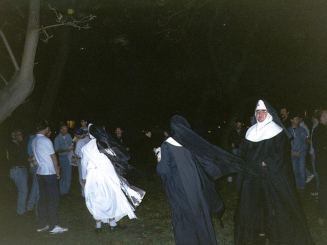 Black Veiling Of Sister Nina