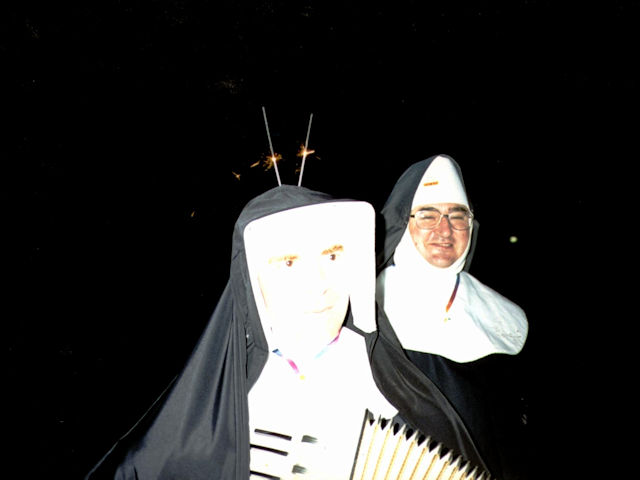 Black Veiling Of Sister Nina