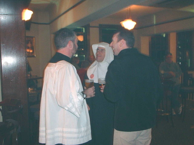 Dinner At Town Hall Hotel Newtown 9 July 2002