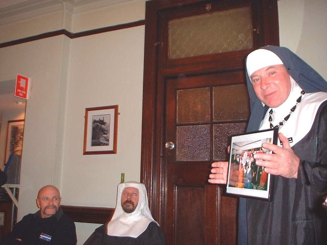 Dinner At Town Hall Hotel Newtown 9 July 2002