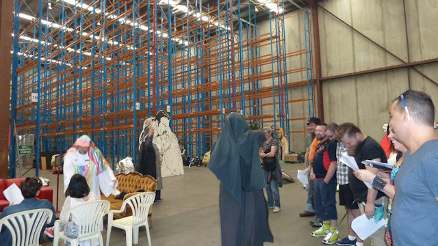 Mardi Gras Workshop Blessing 13 December 2014