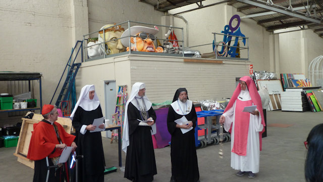 Mardi Gras Workshop Blessing 12/12/2015