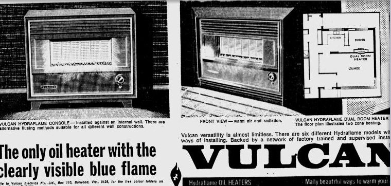 Mk I Hydraflame — console and inbuilt