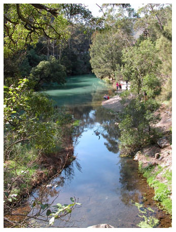 BLUE LAKE - JENOLAN CAVES