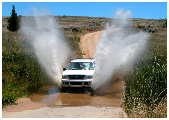 Crossing the Stream near Dalgety, Southern NSW